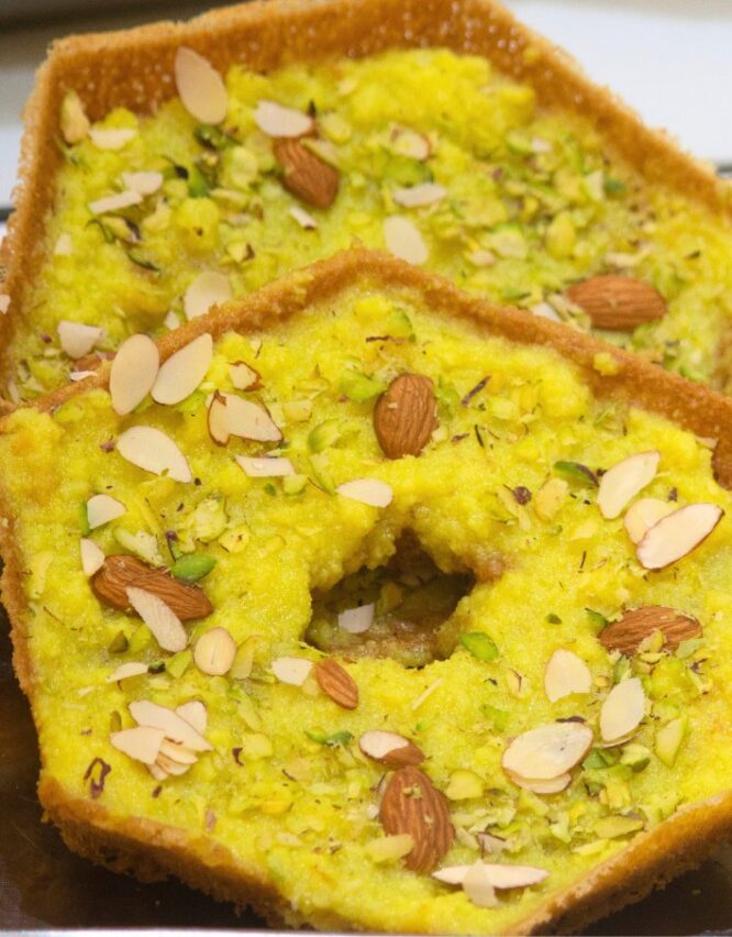 Radhey Sweets - Desi Ghee Malai Ghewar